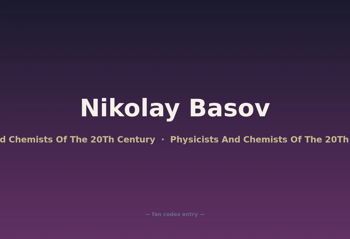 Nikolay Basov