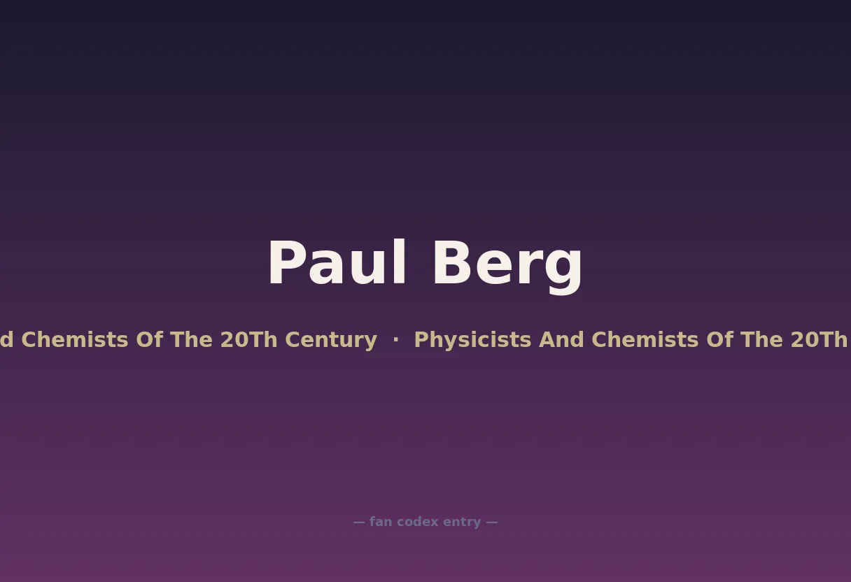 Paul Berg