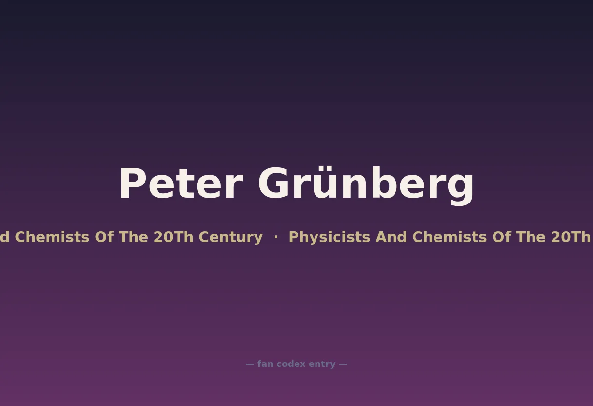 Peter Grünberg